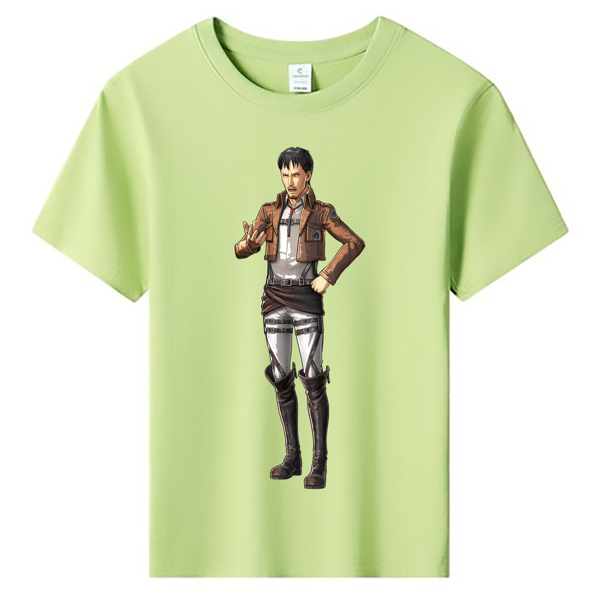 （画像用） 進撃の巨人 Attack on Titan 綿100％キッズTシャツ（フロントプリント）